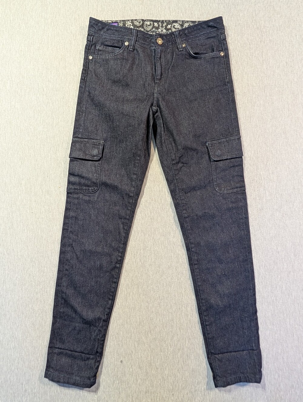 Patagonia Cargo Jeans Women's 26 Dark Wash Organic Cotton